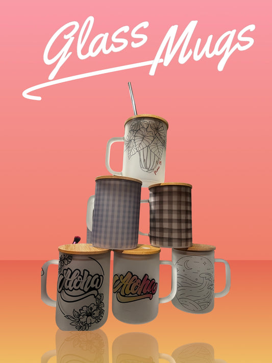 Frosted sublimated mugs